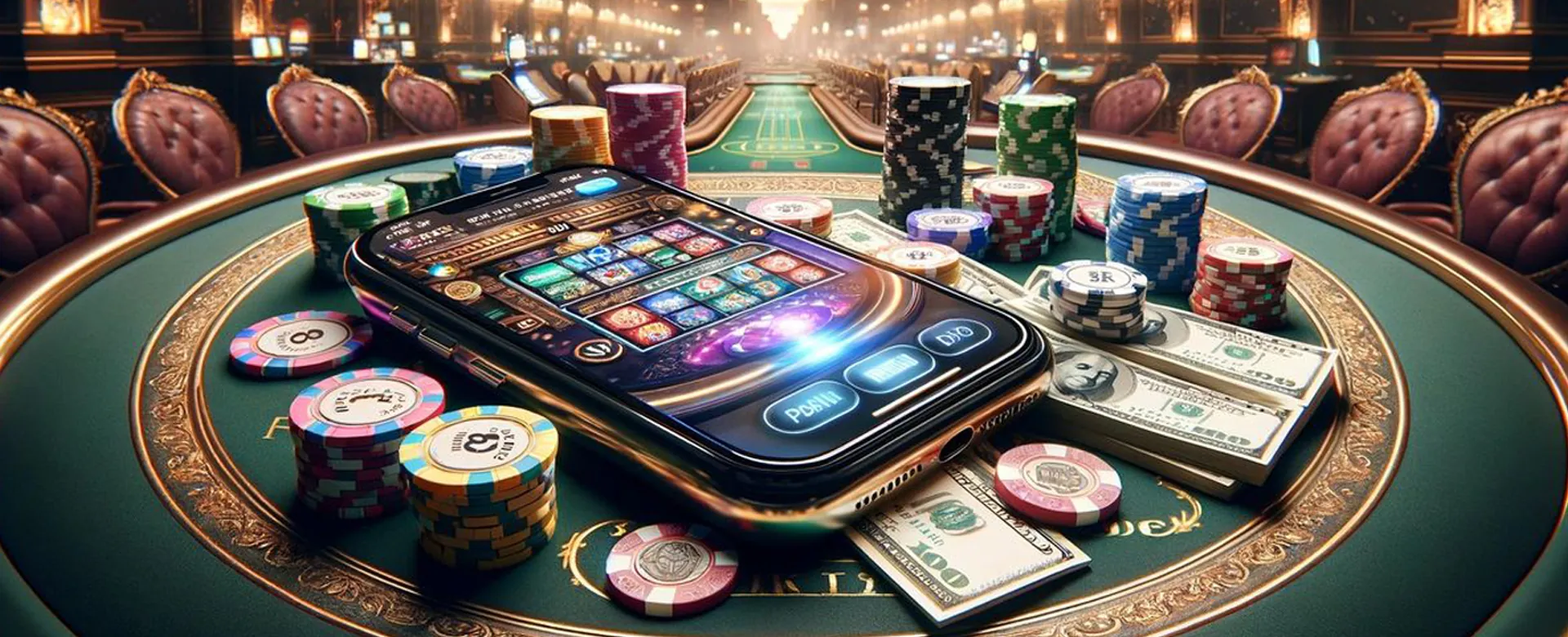 Player celebrating with a casino bonus on 1win